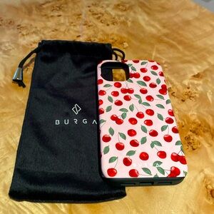 NWOT BURGA PHONE CASE